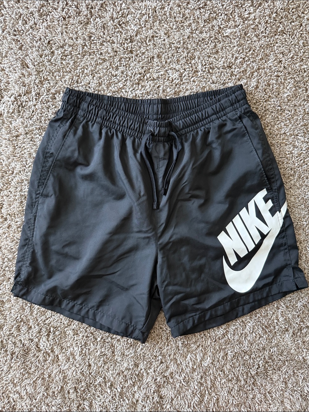Nike Woven Flow Sportswear 6” Shorts ‘Black/White’